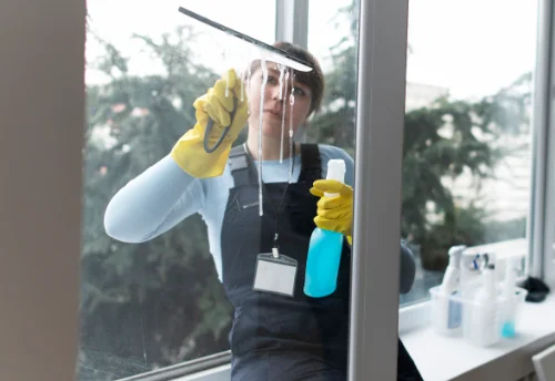 Nettoyage de vitres intérieures et extérieures à Septfontaines